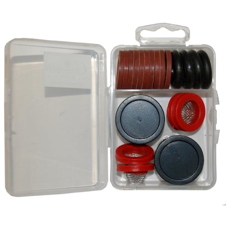 Rugg Rugg Plastic Non-Threaded Hose Cap Washer Kit W6HD-20-PDQ